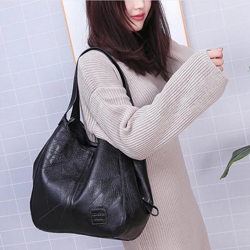 Yogodlns Vintage Women Hand Bag Designers Luxury Handbags Women Shoulder Tote Female Top-handle Bags Fashion Brand