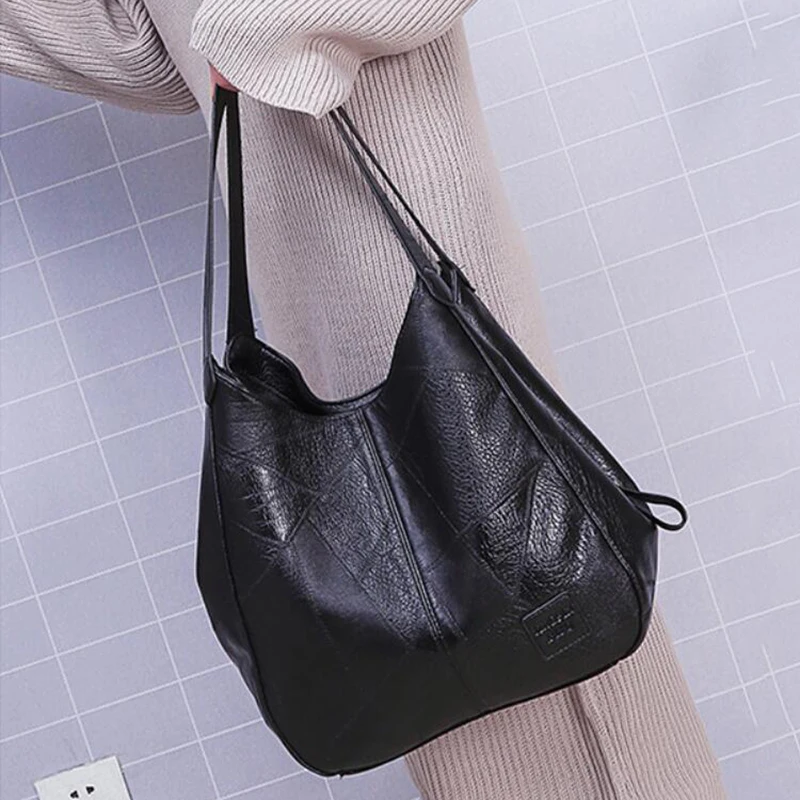 Yogodlns Vintage Women Hand Bag Designers Luxury Handbags Women Shoulder Tote Female Top-handle Bags Fashion Brand
