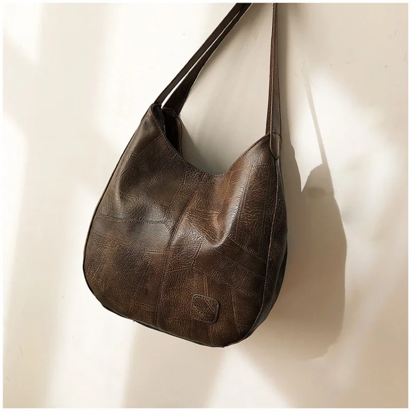 Yogodlns Vintage Women Hand Bag Designers Luxury Handbags Women Shoulder Tote Female Top-handle Bags Fashion Brand