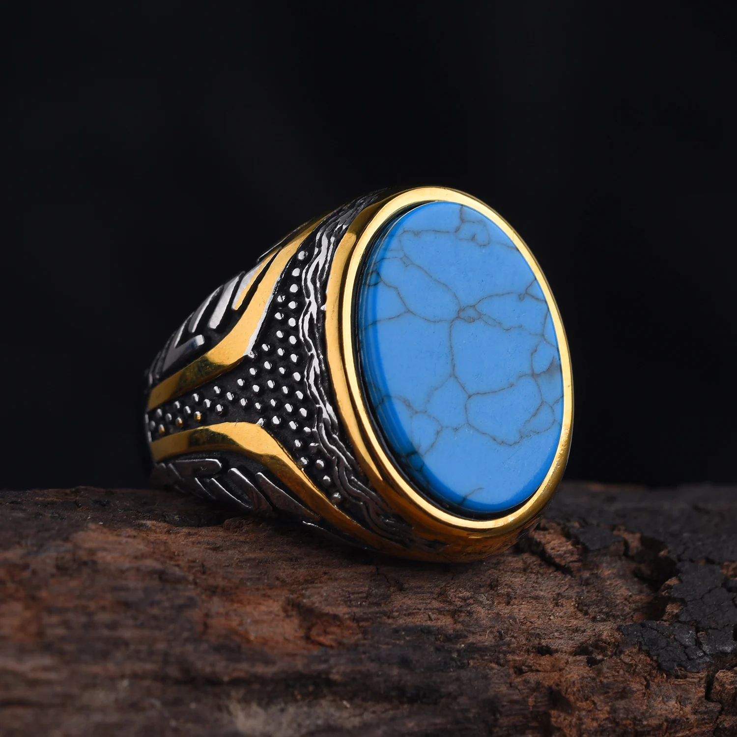 R3231Men's/Women Many Gem style colors 316LStainless Steel Rings Classic Fashion Trend Jewelry High Quality Products