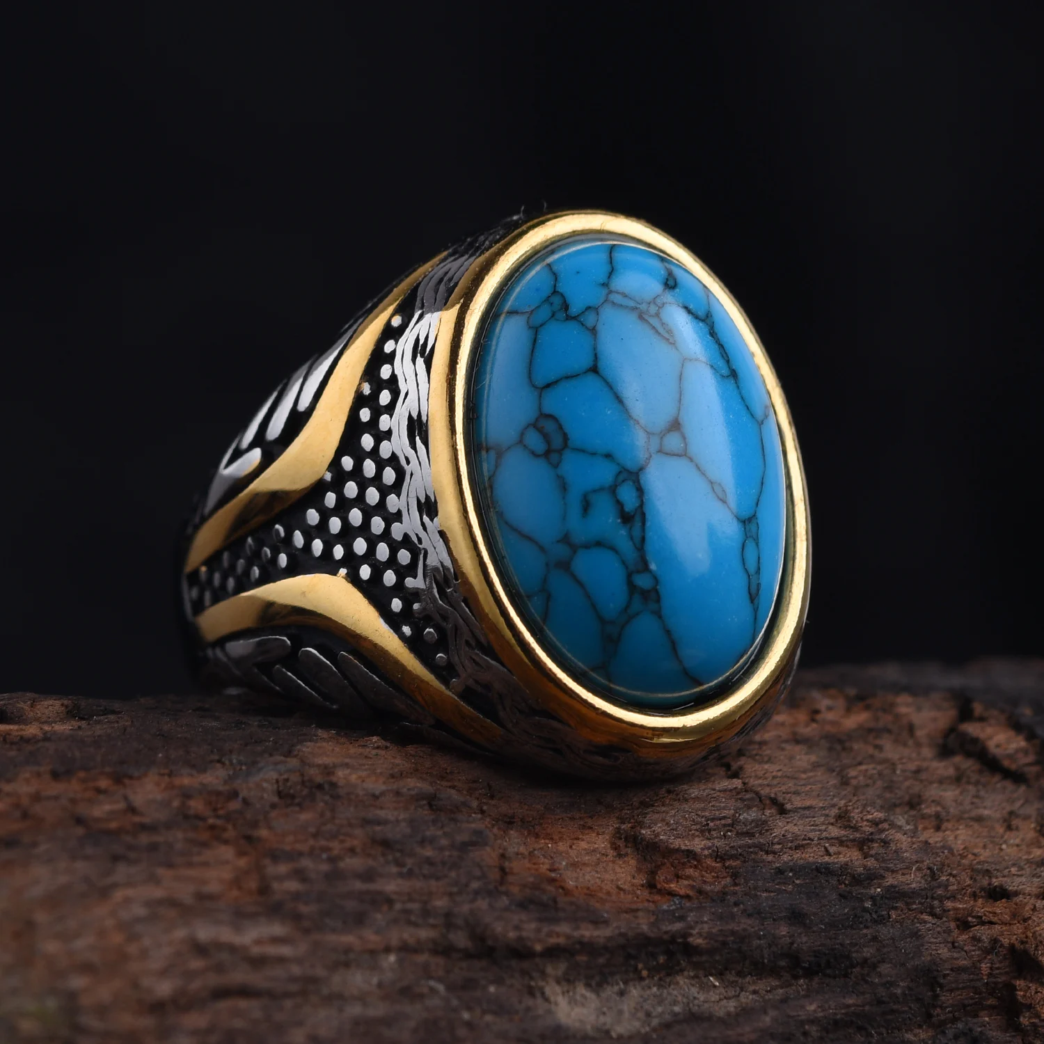 R3231Men's/Women Many Gem style colors 316LStainless Steel Rings Classic Fashion Trend Jewelry High Quality Products