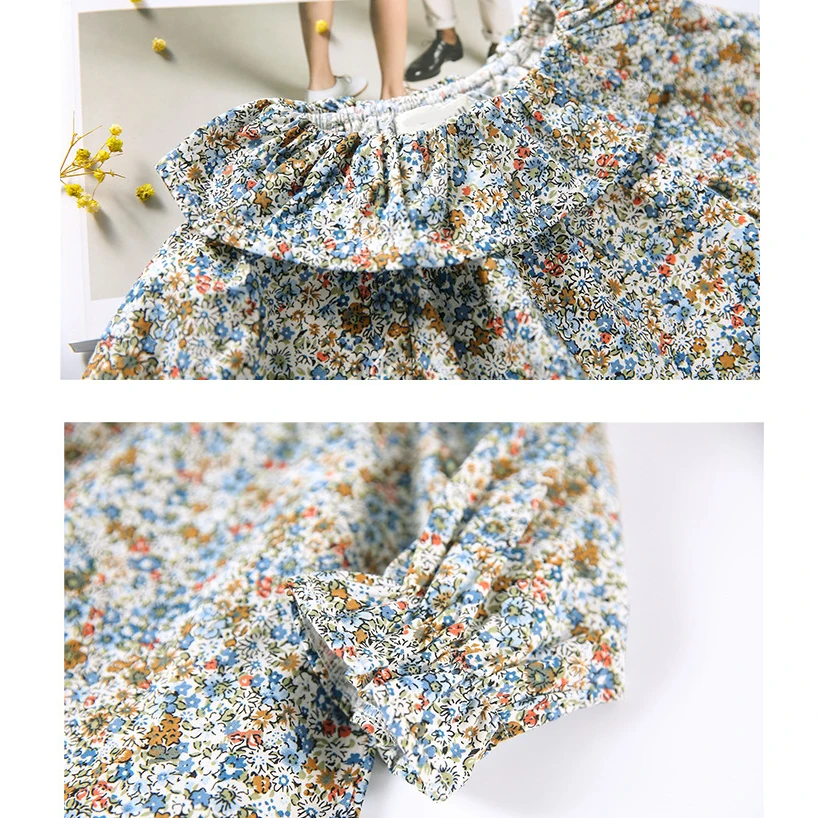 0-24m Baby Girls Ruffles Summr Shirt Tops Cotton Long Sleeve Lace Blouses Infant Newborn Baby Tops Children Shirts Baby Clothing