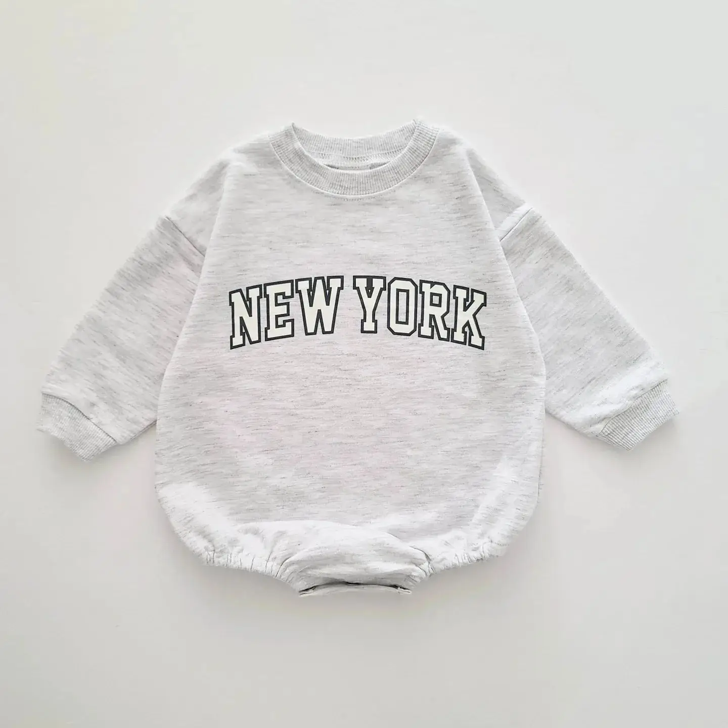2023 Autumn Letter Printing Newborn Infant Boys Girls Triangle Creeper Long Sleeve Children's One Piece Fashion Baby Clothing