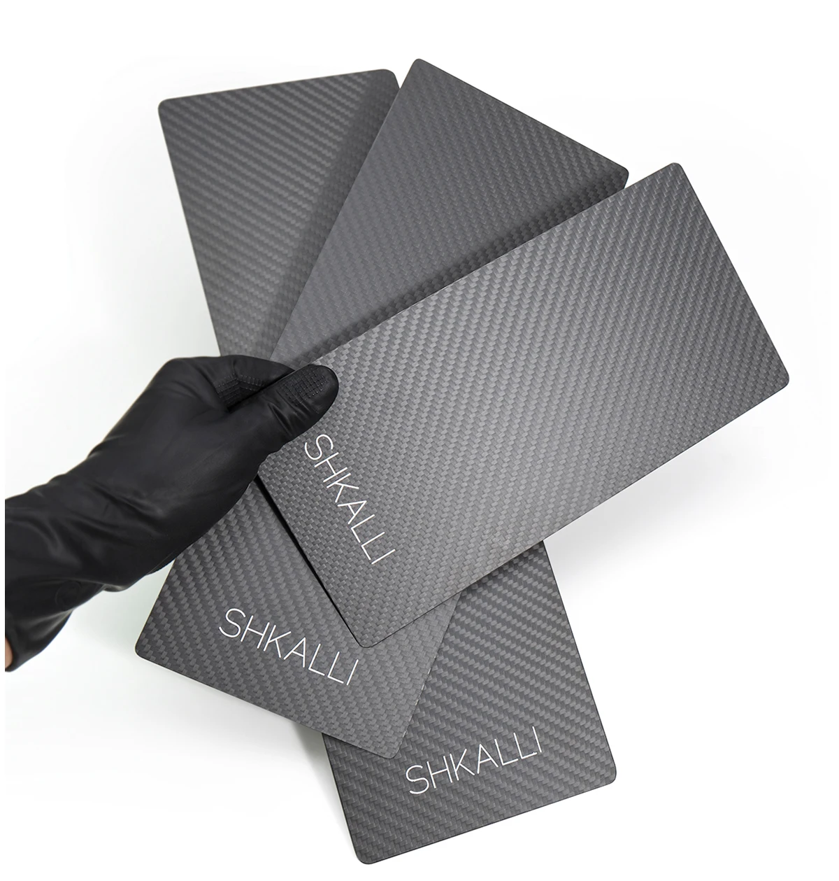 SHKALLI Professional Carbon Fibre Hair Balayage Board and Brush Set Hair Dyeing Tool Kit for Hairdressers
