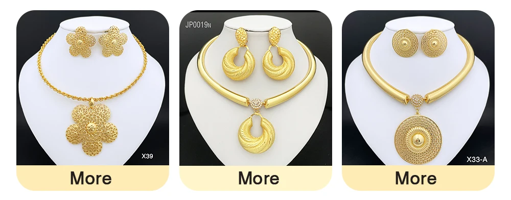 Dubai Jewelry Set Minimalistiese Quality Women Necklace Earrings Bracelet And Ring Luxury Design Weding Party Gift
