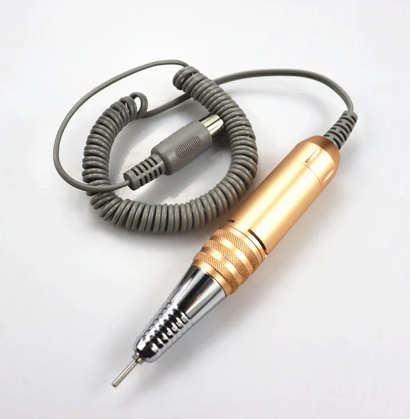 3 Pin STRONG PRO 35000RPM Electric Nail Drill Machine Stainless Steel Handle Electric Manicure Drill & Accessory Nail Art Tool
