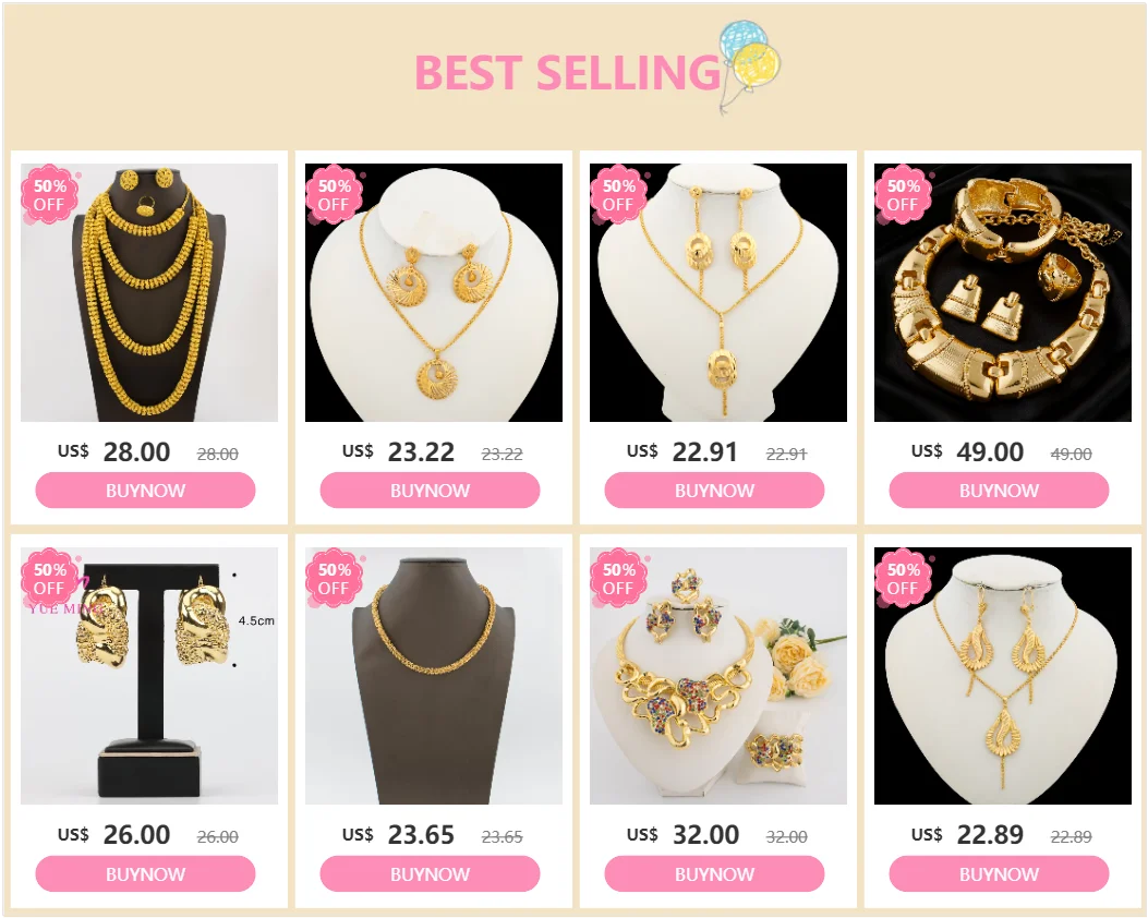 African Jewelry Set Irregular Design Hoop Earrings and Pendant 2PCS Set for Weddings Bridal Necklace Earrings Accessory
