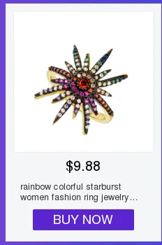 CZ Stacking Band Ring Gold Color Pastel Enamel Sparking Cubic Zirconia Eternty Rings