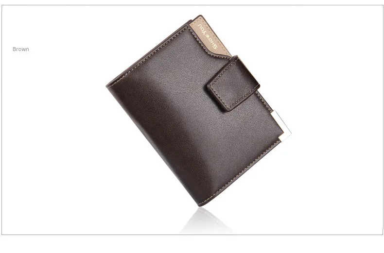 Short Luxury Men Wallets Zipper Coin Pocket Card Holder Male Wallet Clutch Photo Holder Name Engraved Brand Man Wallet
