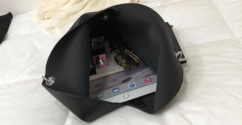 Fashion Leather Handbags for Ladies Luxury Handbags Women Bags Designer Large Capacity Tote Simple Chain Shoulder Bag Female