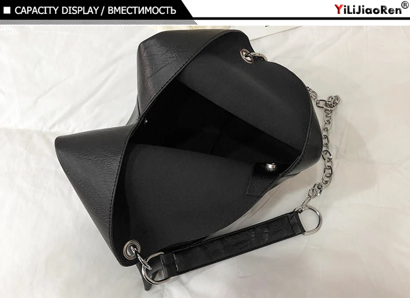 Fashion Leather Handbags for Ladies Luxury Handbags Women Bags Designer Large Capacity Tote Simple Chain Shoulder Bag Female