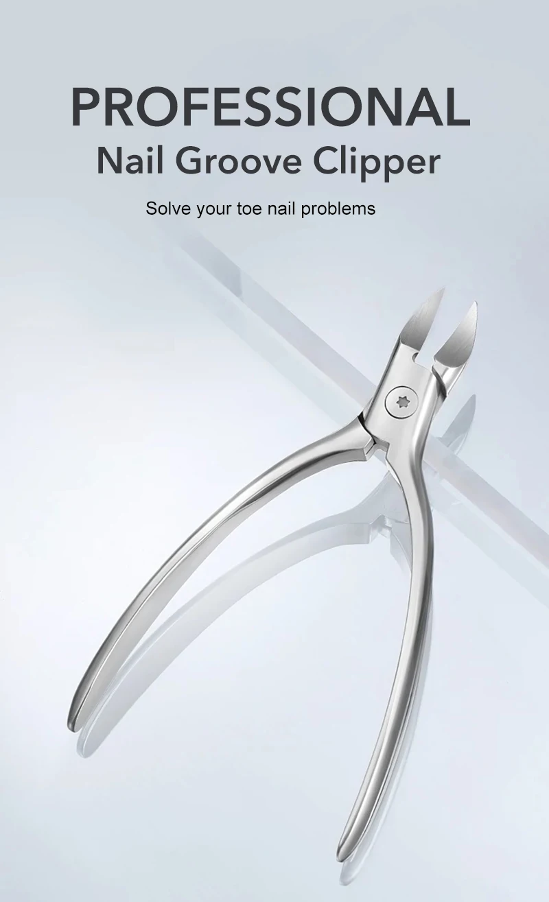 1Pcs Thick Nail Clippers Ingrown Toenail Nipper Pedicure Cutter Onychomycosis Trimmer Professional Plier Manicure Tool
