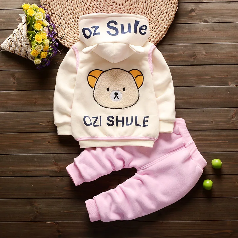 Boys Clothes Autumn Winter Warm Baby Girl Clothes Kids Sport Suit Outfits Newborn Clothes Infant Baby Christmas Clothing Sets