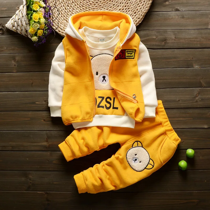 Boys Clothes Autumn Winter Warm Baby Girl Clothes Kids Sport Suit Outfits Newborn Clothes Infant Baby Christmas Clothing Sets