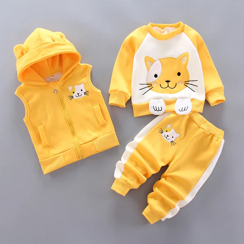 Boys Clothes Autumn Winter Warm Baby Girl Clothes Kids Sport Suit Outfits Newborn Clothes Infant Baby Christmas Clothing Sets
