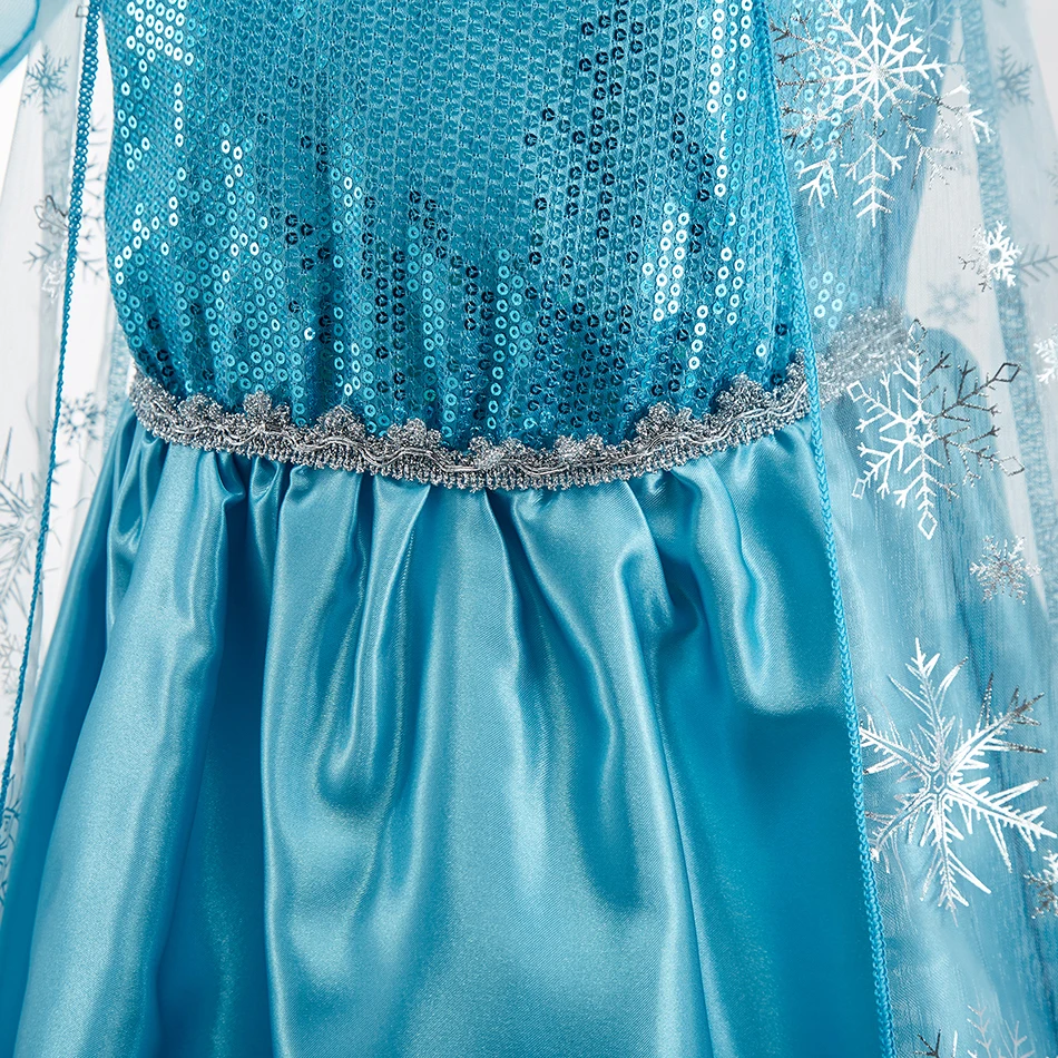 Little Girl Rapunzel Costume Party Fancy Princess Dress Christmas Cosplay Belle Sleeping Beauty Cinderella Carnival Disguise