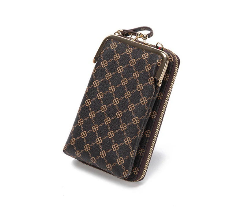 Fashion Women's Shoulder Bag PU Leather Crossbody Bags Zipper Card Holder Wallets Cell Phone Handbag for Women Ladies Gifts