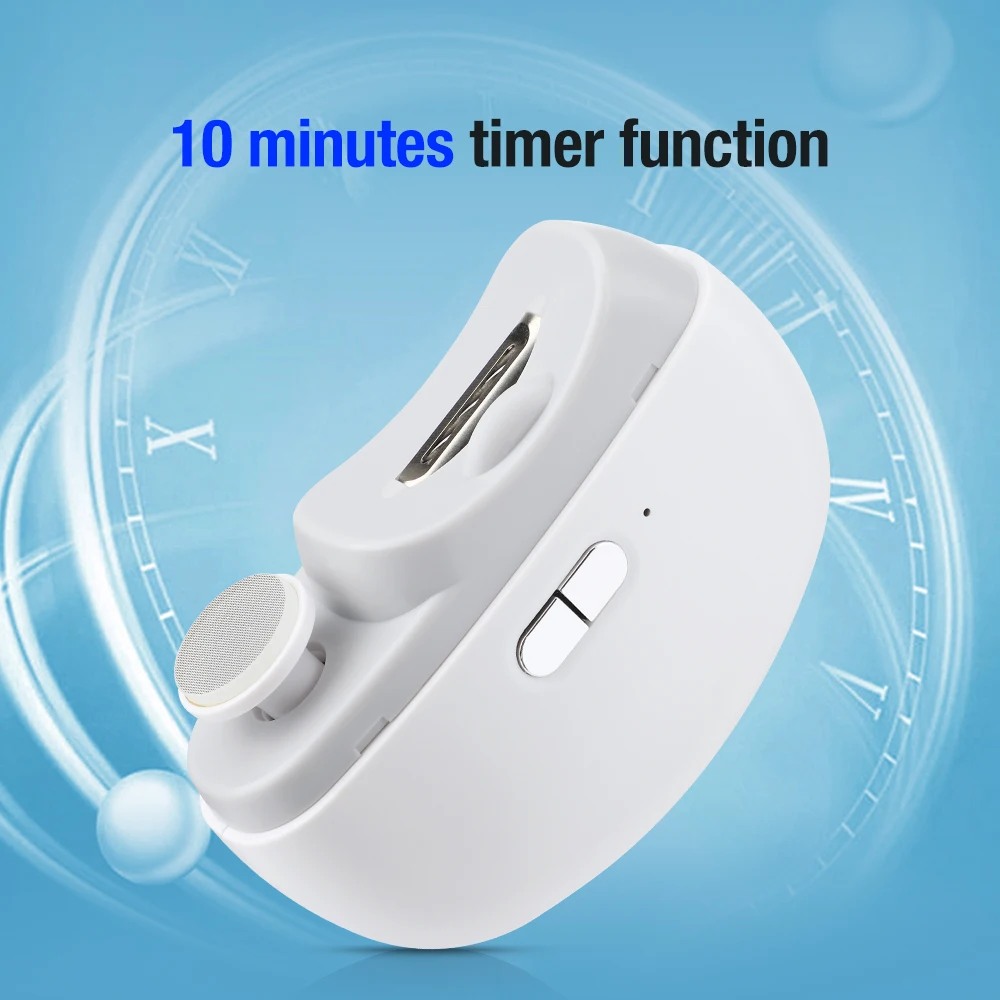 Electric Auto Nail Clippers Manicure Anti-Splash Nail Trimmer For Baby Finger Toe Scissors Pedicure Thick Nails Cutter Tools