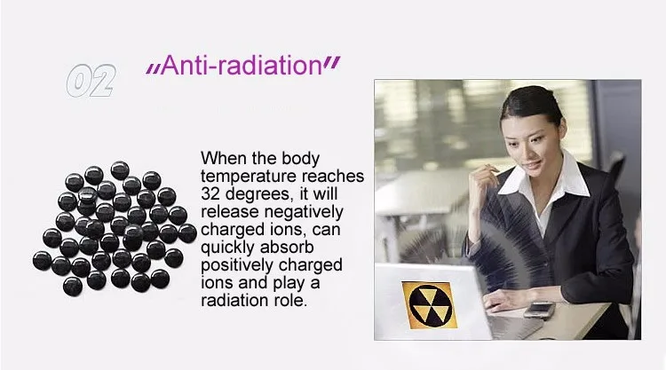 Men's Ceramic Titanium Steel Bracelet Hematite Magnetic Bracelet Anion Anti-Radiation Therapy Bracelet