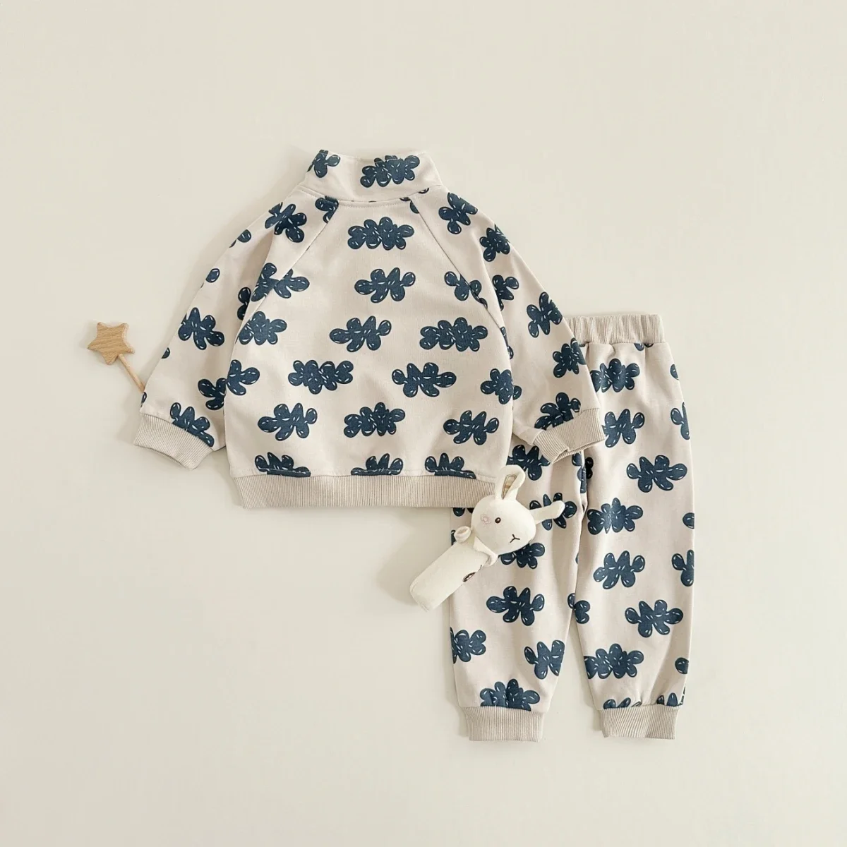 New Autumn Baby Clothes Sets Boys Girls Sweatshirts Long Sleeve Pullover + Sweatpants Suit Kids Outfit 2Pcs Children Clothes