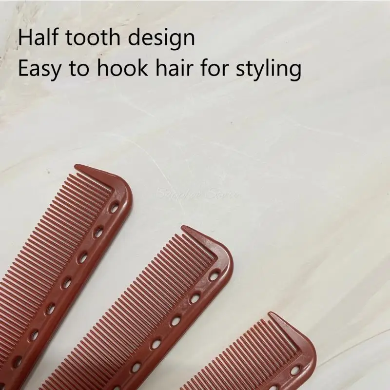 Anti Frizz Pointed-tail Comb 1pc 18cm Resin Classic Multifunctional Haircut Comb For Salon Hairdressing Japanese G01 G02