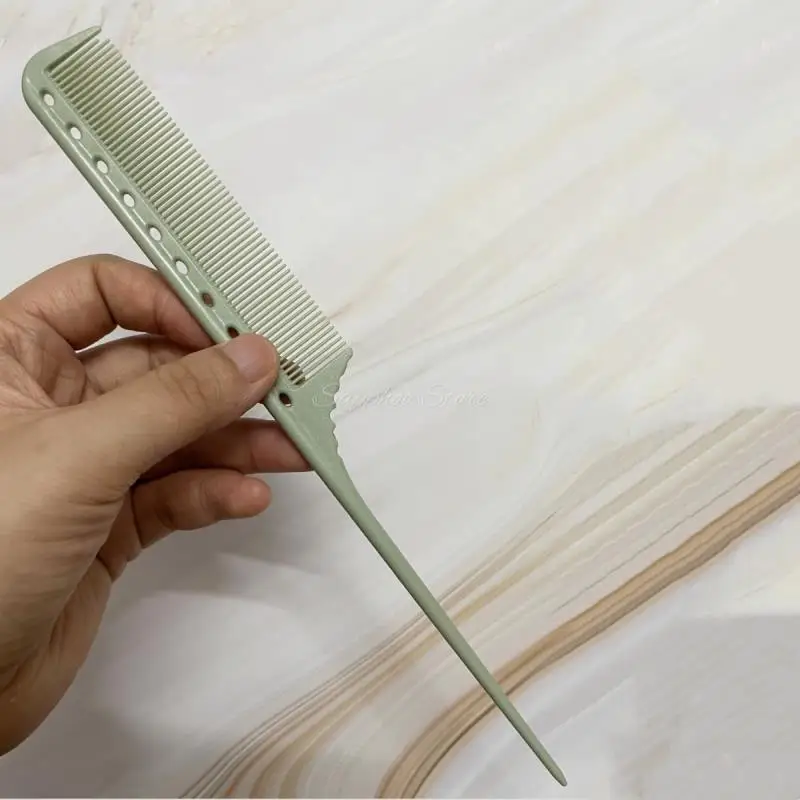 Anti Frizz Pointed-tail Comb 1pc 18cm Resin Classic Multifunctional Haircut Comb For Salon Hairdressing Japanese G01 G02