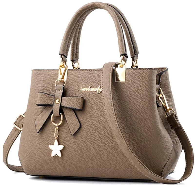 New Elegant Shoulder Bag for Women Luxury Designer Handbags Female Bags Plum Bowknot Sweet Messenger Crossbody Bag