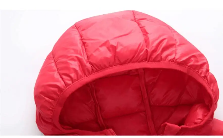 Teenagers Boys Girls Warm Down Vest Autumn Winter Cotton Waistcoat Kids Outerwear Children Clothing Hooded Jacket Vests