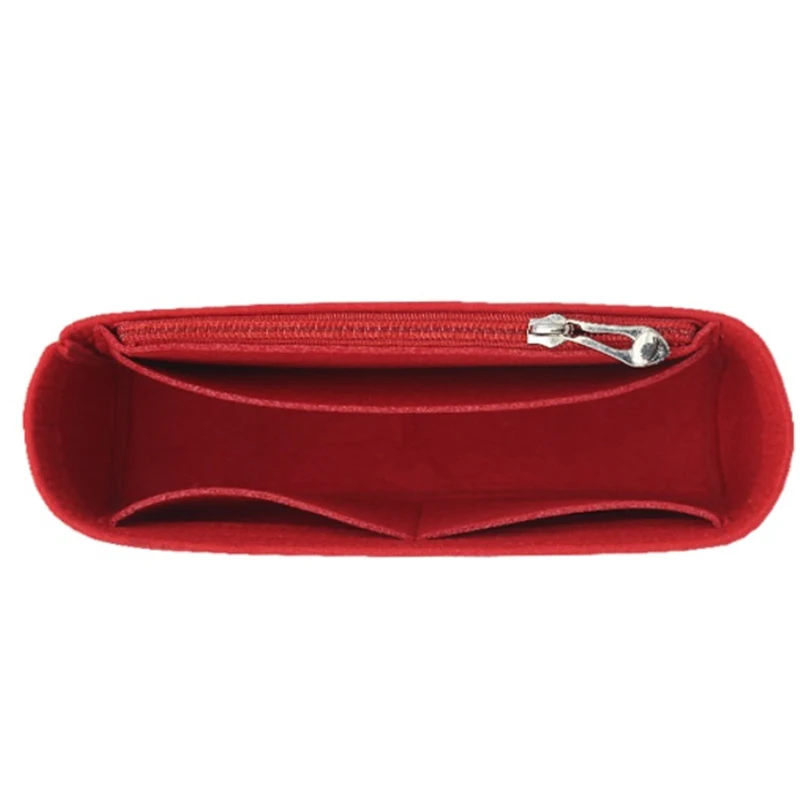 Felt Cloth Liner Bag For GABRIELLE Handbag Women Makeup Organizer Felt Insert Bag Liner Travel Organizer Portable Cosmetic Bag
