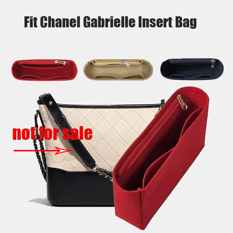 Felt Cloth Liner Bag For GABRIELLE Handbag Women Makeup Organizer Felt Insert Bag Liner Travel Organizer Portable Cosmetic Bag