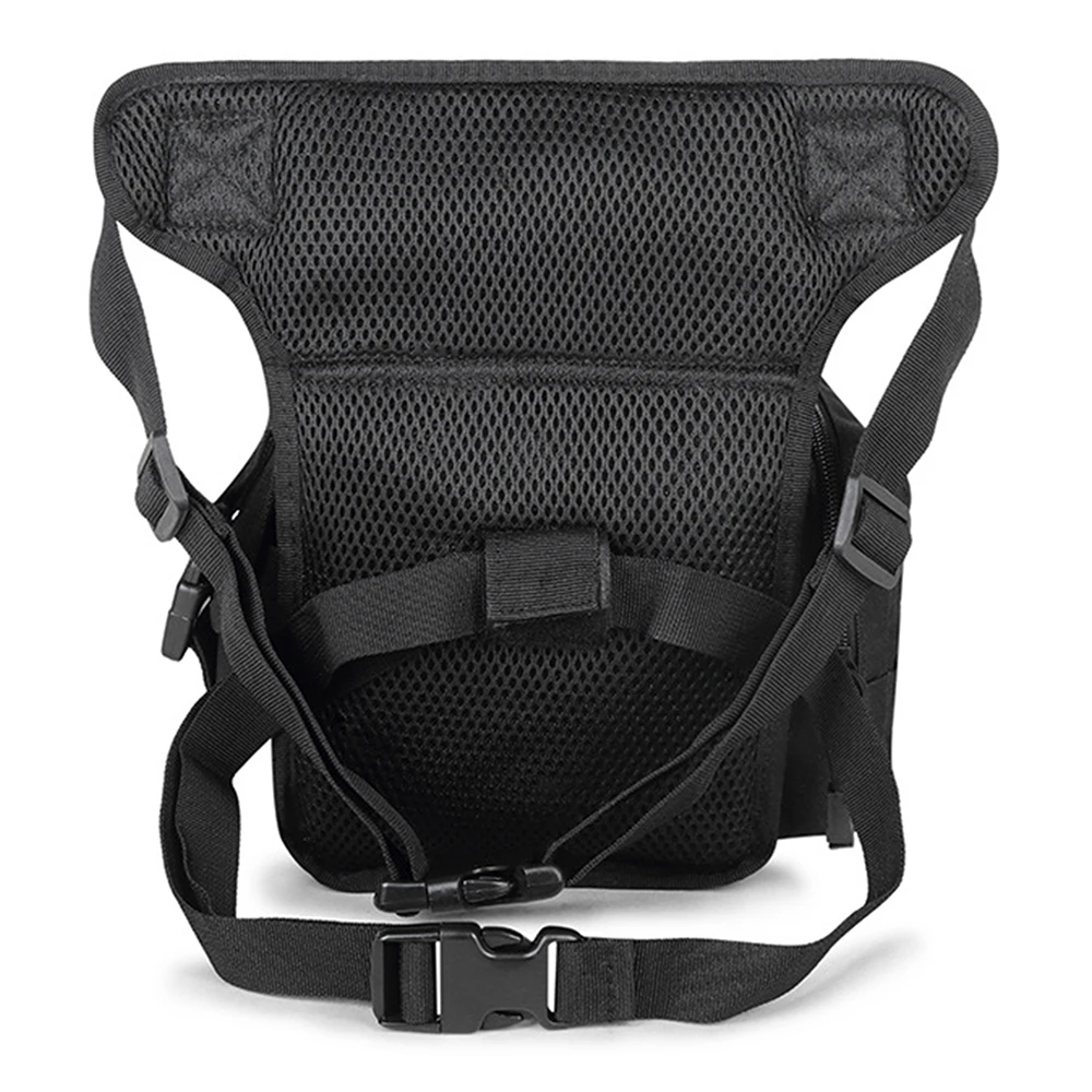 Men Waist Fanny Pack Leg Bag Military Tactical Motorcycle Rider Camera Sports Travel Nylon Male Bum Hip Belt Thigh Fanny Bags