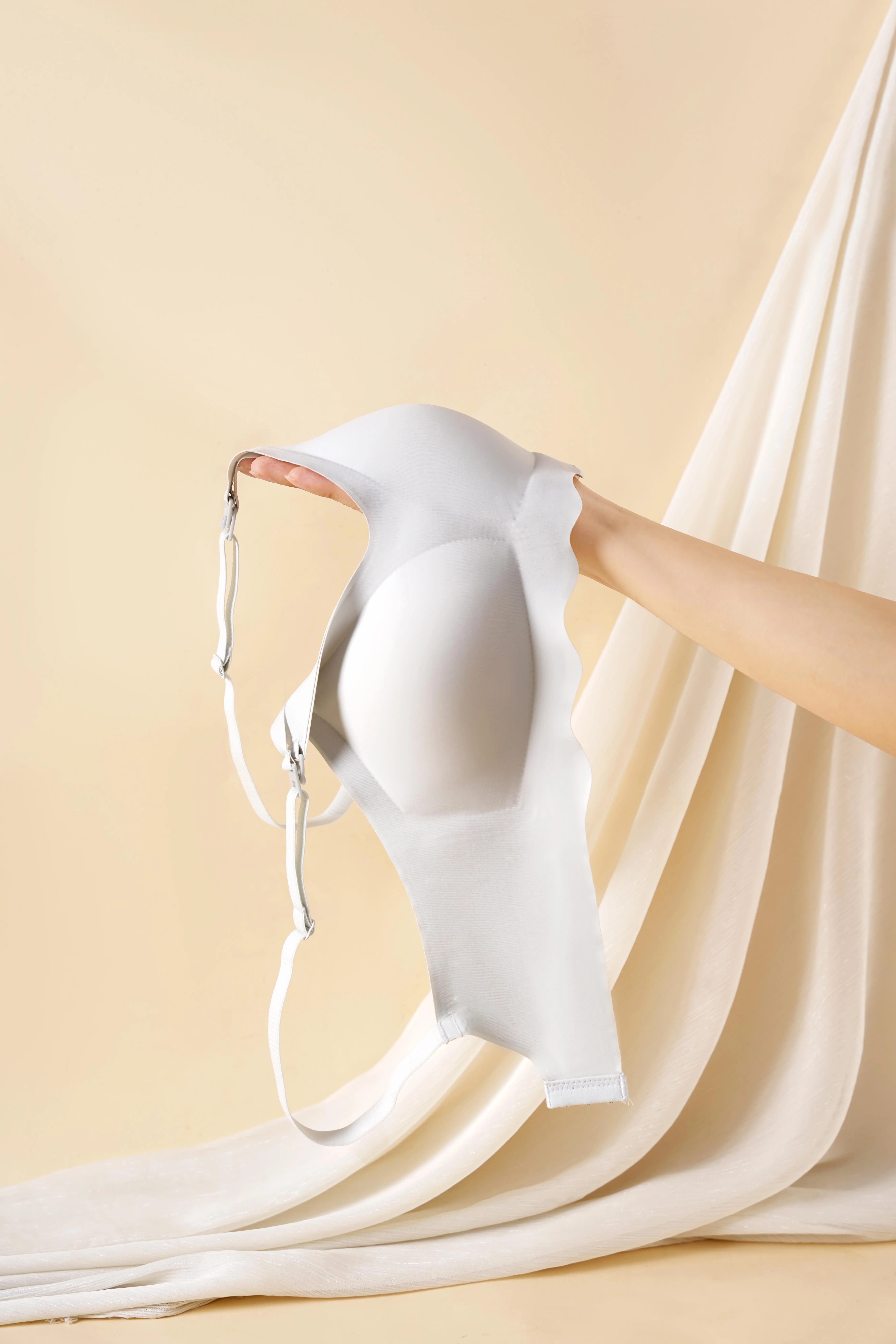 New Traceless Women's Comfortable and Breathable Ultra Thin Breastfeeding Bra Detachable Breastfeeding Bra
