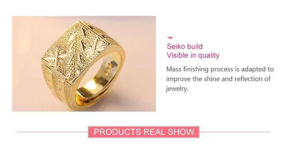 ZDADAN 925 Silver 18K Gold Ring For Women Men Wedding Jewelry