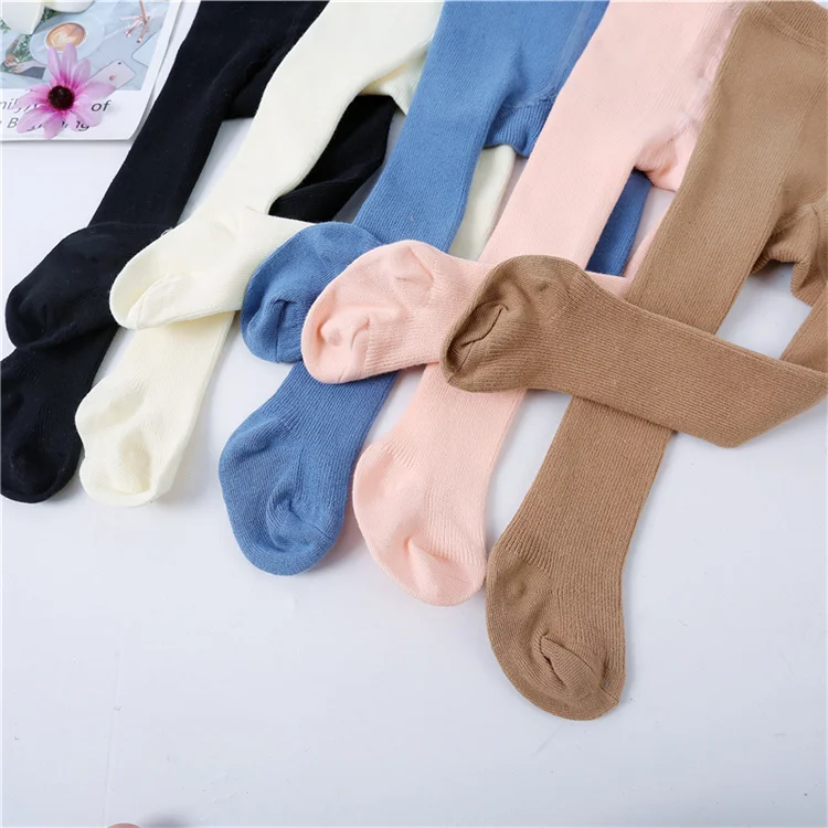 Lawadka 0-3T 2026 New Autumn Spring Tights For Girls Solid Pantyhose Casual Tights for Boys with Shoulder Strap Knitted Clothes