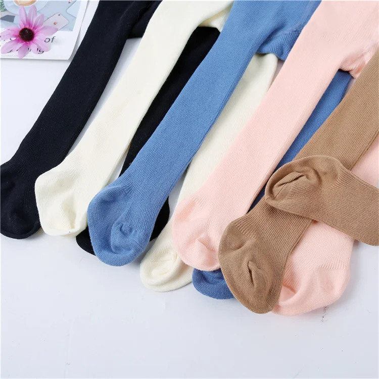 Lawadka 0-3T 2026 New Autumn Spring Tights For Girls Solid Pantyhose Casual Tights for Boys with Shoulder Strap Knitted Clothes