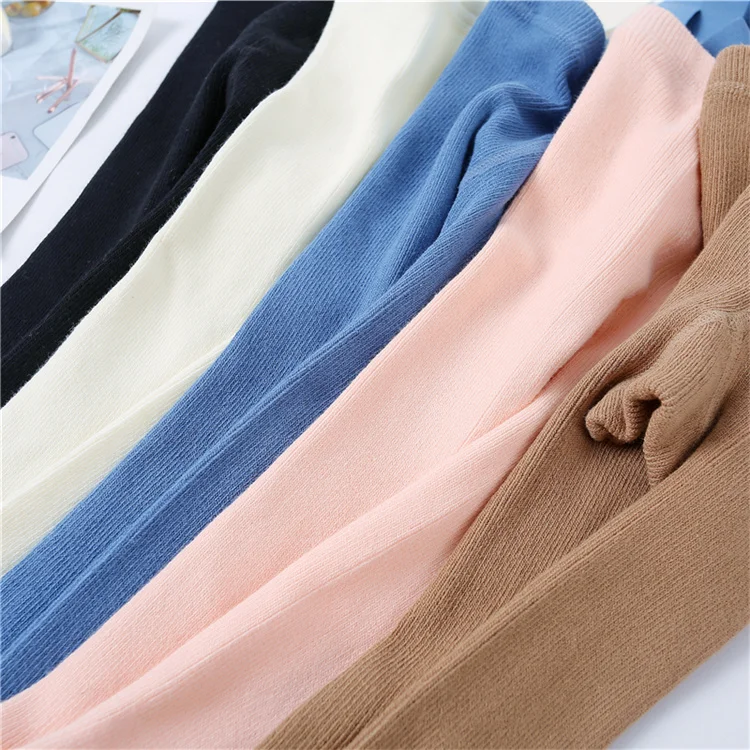 Lawadka 0-3T 2026 New Autumn Spring Tights For Girls Solid Pantyhose Casual Tights for Boys with Shoulder Strap Knitted Clothes