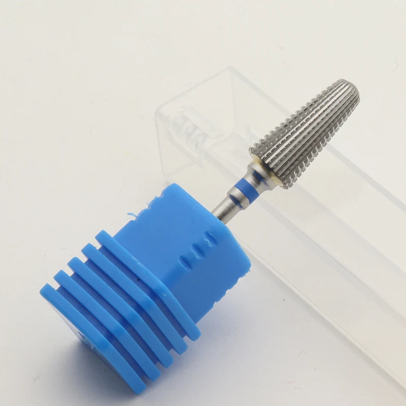 New! 5 in 1 Tapered Safety Carbide Nail Drill Bits With Cut Drills Carbide Milling Cutter Manicure Remove Gel Nails Accessories
