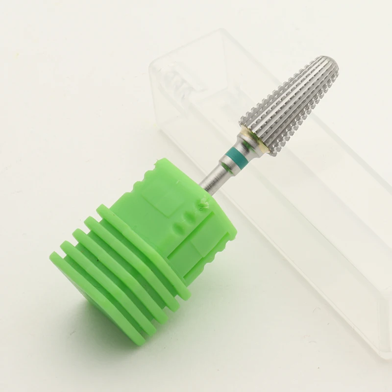 New! 5 in 1 Tapered Safety Carbide Nail Drill Bits With Cut Drills Carbide Milling Cutter Manicure Remove Gel Nails Accessories