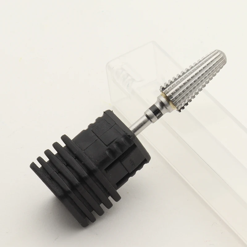 New! 5 in 1 Tapered Safety Carbide Nail Drill Bits With Cut Drills Carbide Milling Cutter Manicure Remove Gel Nails Accessories