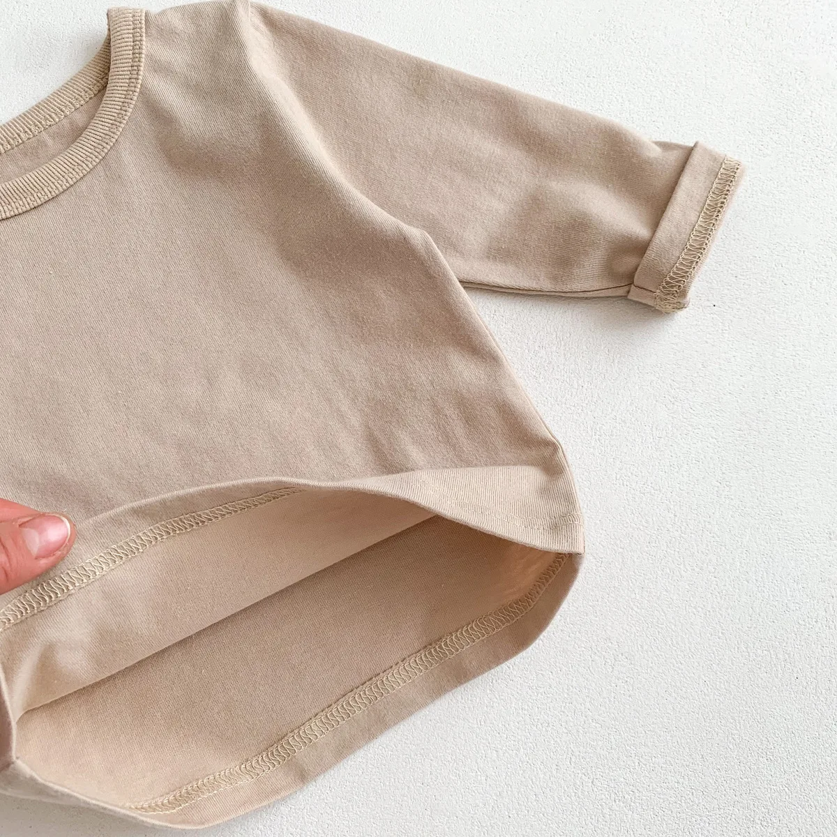 Infant Newborn Girls Boys Autumn Full Sleeve Striped Top Tees Kids Baby Casual Bottoming Shirts Toddler T-shirts Cotton Clothing