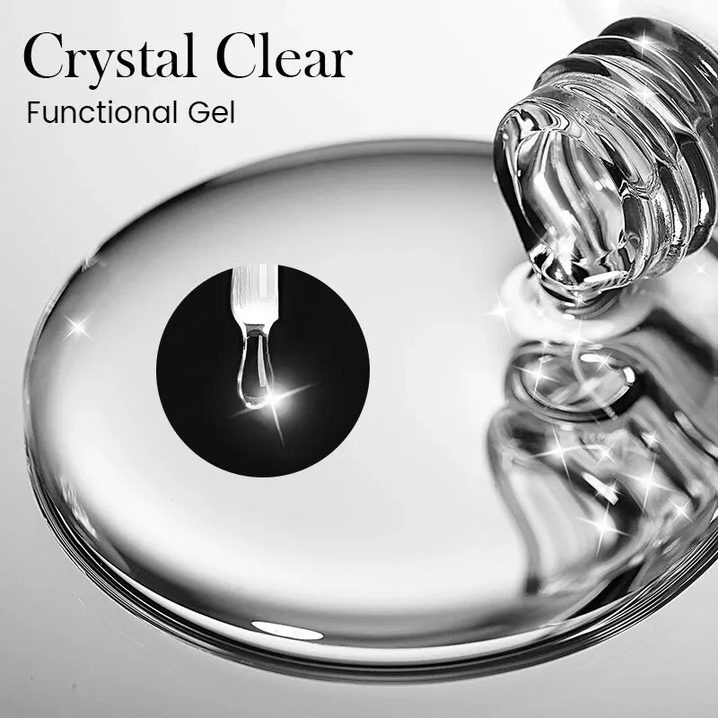 BORN PRETTY 3pcs Functional Gel Kit 10ml Base Gel Super Top Coat Acid-Free Primer for Semi Permanent UV Led Gel Varnish Soak Off