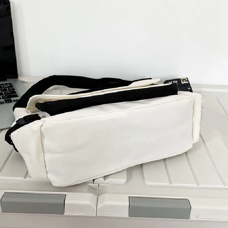 New Oxford Diagonal Cross Bags Youth Fashion Casual Version Ladies Canvas Shoulder Bag Solid Color Women Messenger Bags Bolsa