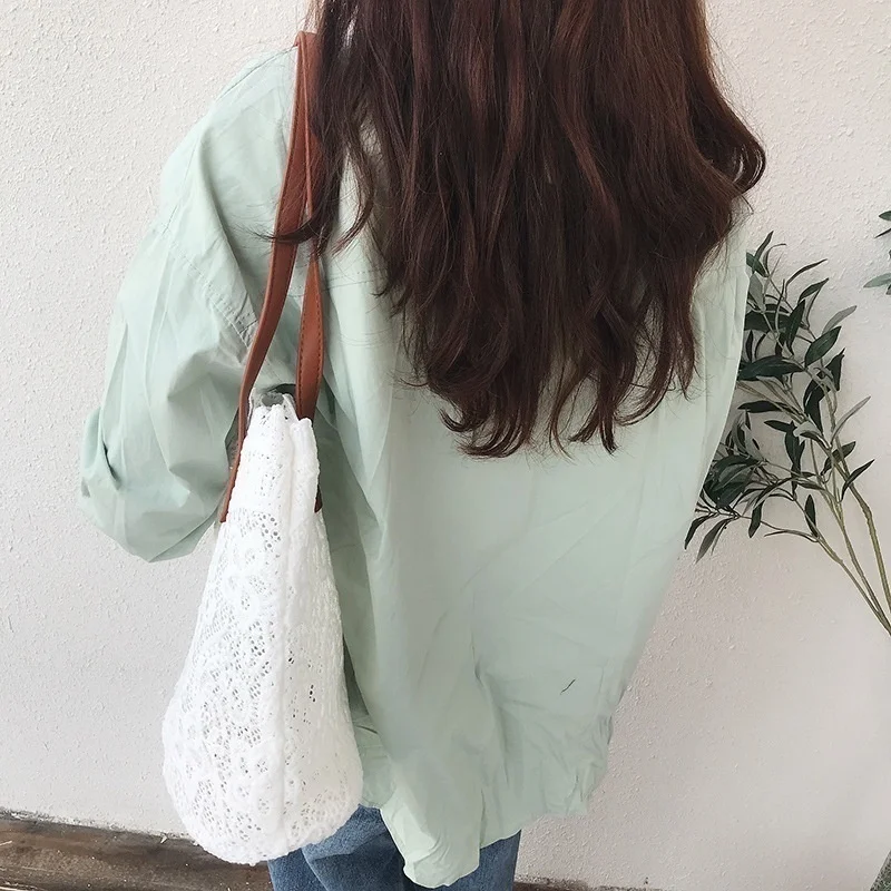 Women's Bag Shoulder Bags Leather Handbags Canvas TOP-handle Bag Luxury Fashion Lady Crossbody Bags for Women Casual Fashion