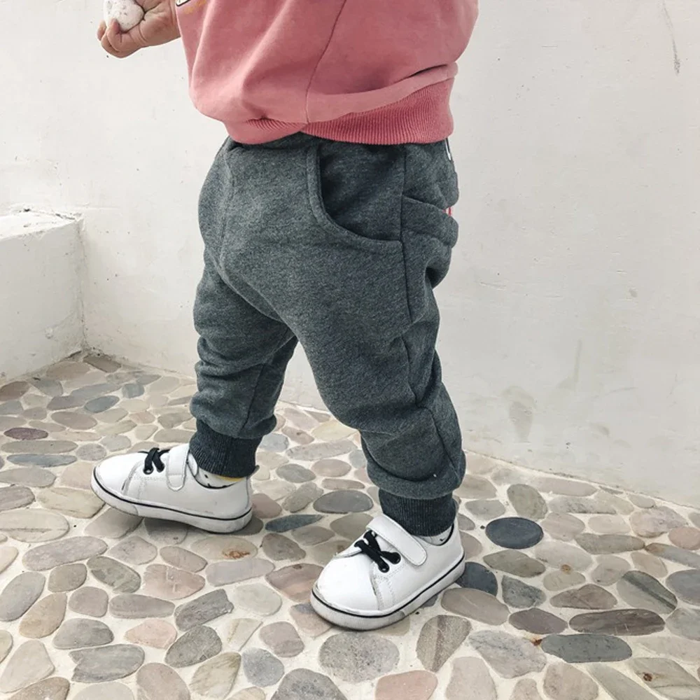 Casual Baby Children Pants Toddler Boys Girls Cute Big Mouth Monster Trousers Costumes Long Cototn Infant Cartoon Panty Clothes