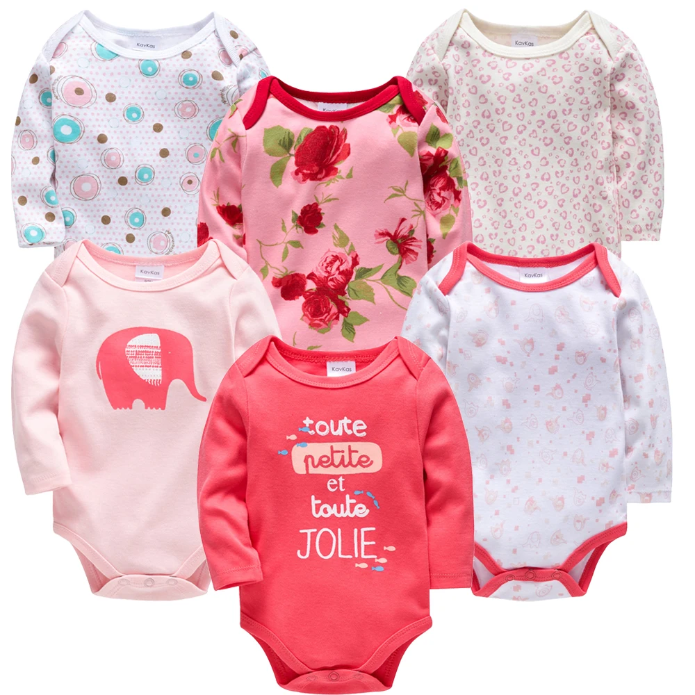 2026 Baby Bodysuit Long Sleeve Spring Autumn Girls Boys Clothes Body bebe Cartoon Printed 0-24 months Newborn Infant Outwear