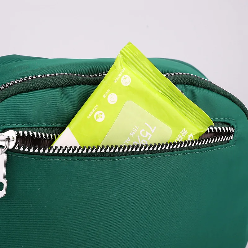 Fashion Nylon Shoulder Bags For Women Waterproof Shell Crossbody Bag Fashion Solid Color Messenger Handbags Shopping Purse