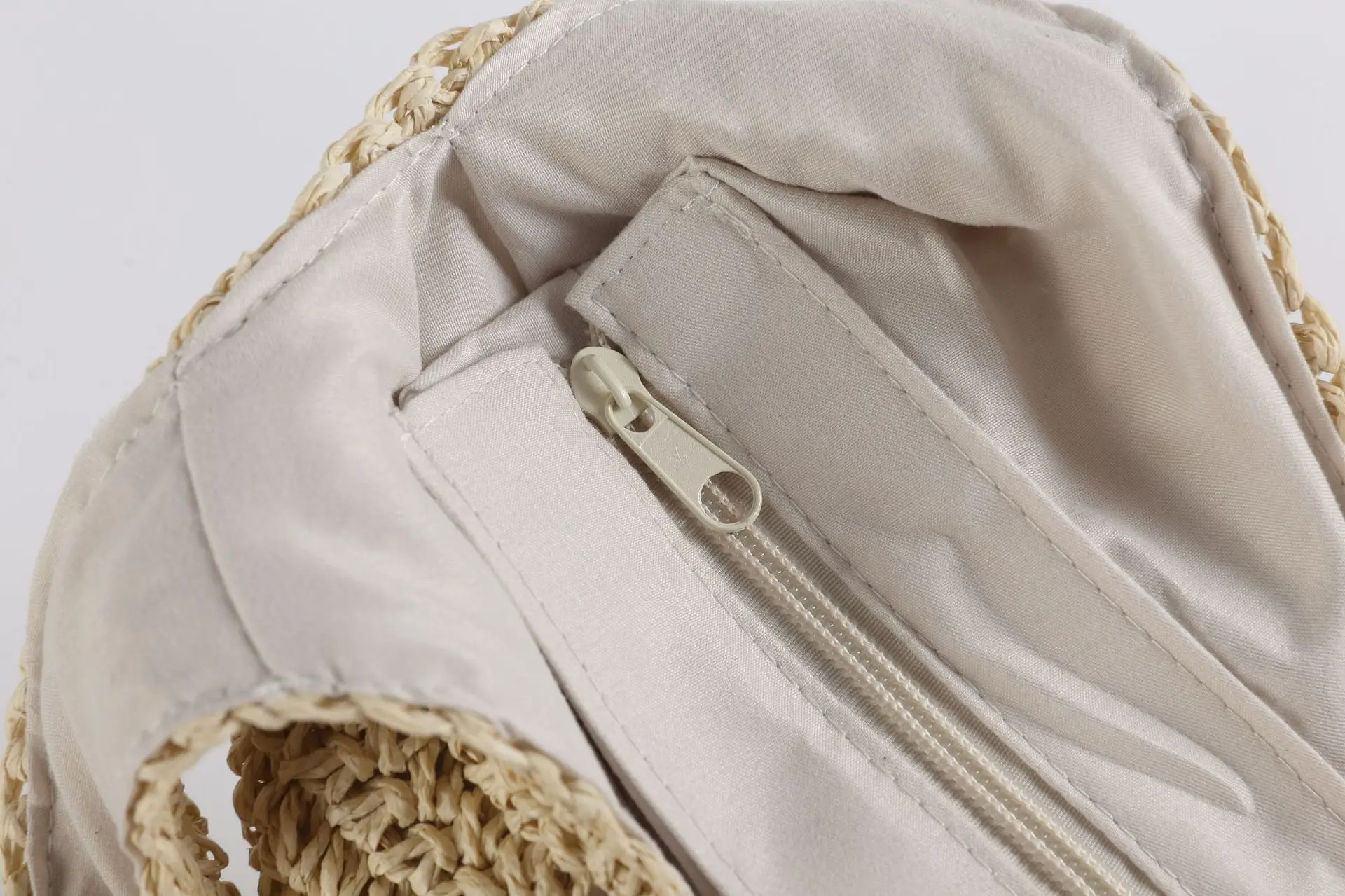 2023 Fashion Rattan Women Shoulder Bags Wikcer Woven Female Handbags Large Capacity Summer Beach Straw Bags Casual Tote Purses