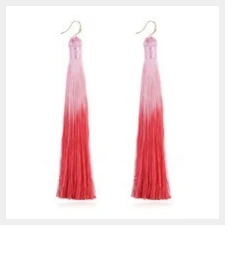 Badu Vintage Handmade Double Round Japanese Seed Beads Crochet Dangle Earrings for Women Christmas Jewelry Gift Wholesale