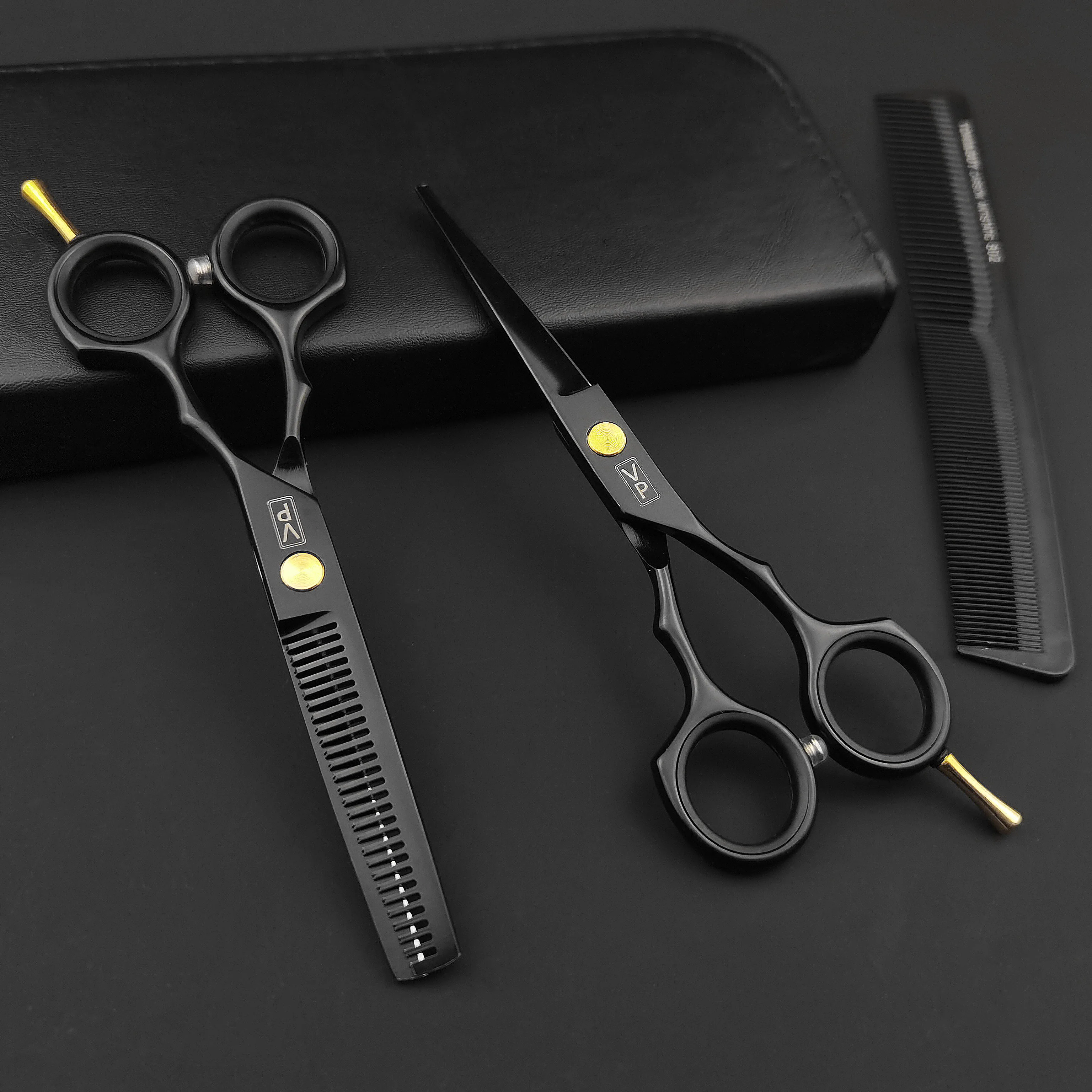 Hair Scissors 5.5'' Hair Scissors Professional Barber Scissors Hairdressing Scissors Hair Accessories Hairdresser's Scissor Set