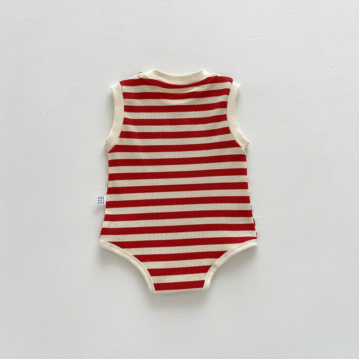 New 2023 Summer Sleeveless Knit Bodysuits Infant Baby Girls Boys One-pieces Kids Newborn Clothes- Ideal for Outdoor Activities